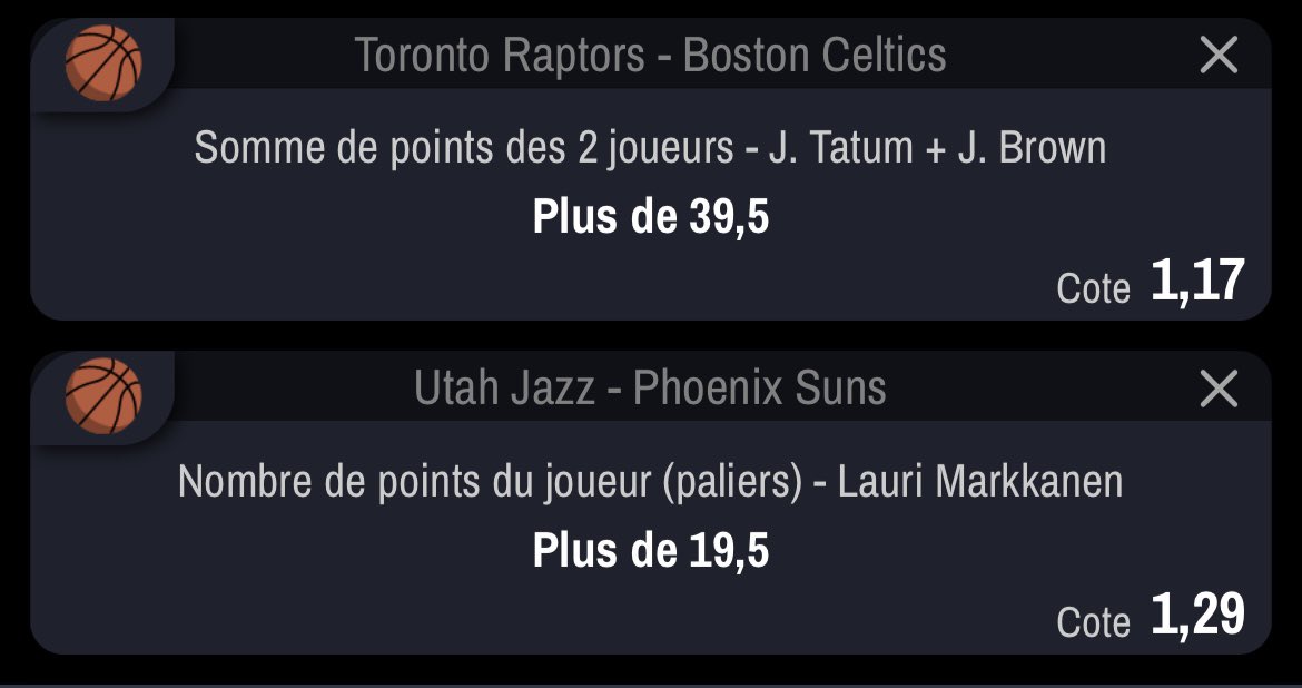 zPronos_OFF's tweet photo. ✅ MISSILE DU SOIR ! #Nba 

LÂCHE TON ❤️ SI T’AS SUIVI ! 

#TeamParieur https://t.co/8IYem2aw96