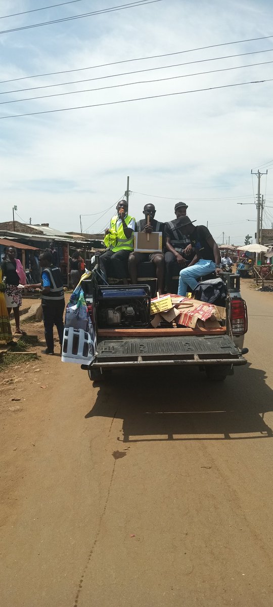 Community sensitization campaign on road safety  in Kisumu hot spots for road carnage
<a href="/SocialChangeAg/">The Social Change Agency</a> <a href="/YOURS_YforRS/">YOURS - Youth for Road Safety</a> <a href="/UN_RSF/">UNRSF – UN Road Safety Fund</a>