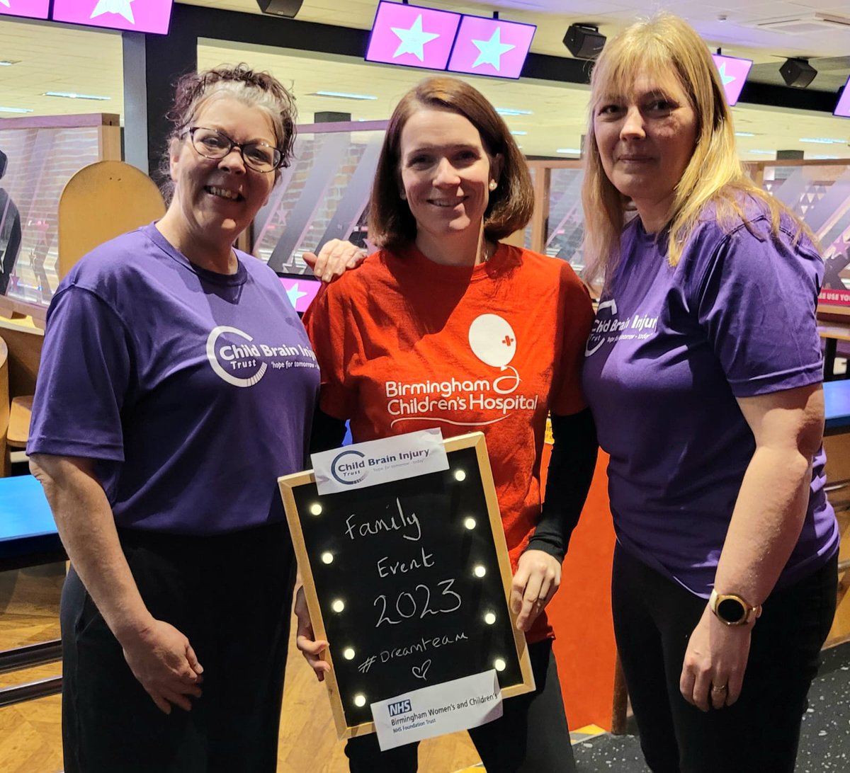Annual family day for children & families following #acquiredbraininjury was a huge success. Special thanks to @cbituk @CbitMidlands @sarahpearceCbit who make these events so special. @BchMajorTrauma @BWC_NHS @EastwoodFarieda Thank you @HollywoodBowlUK