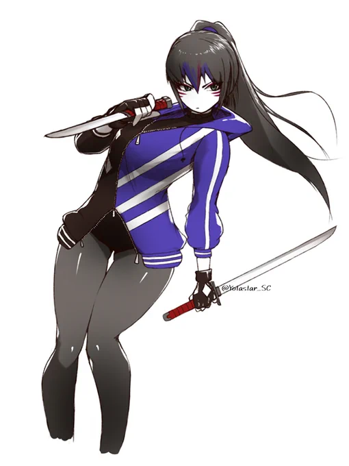 州光「アタシと色が被るっつーの」#鉄拳8 #TEKKEN8 #REINA #格ゲーキャラ描こうぜ 