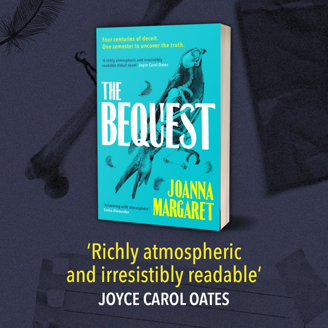 AriesFiction's tweet photo. Gothic mystery β
Dark academia setting β
400 year old chain of betrayal β
#TheBequest by Joanna Margaret is coming in paperback this December! The perfect winter read π¦ https://t.co/0Rt8YDVOi1 https://t.co/C8Nv69u6u1