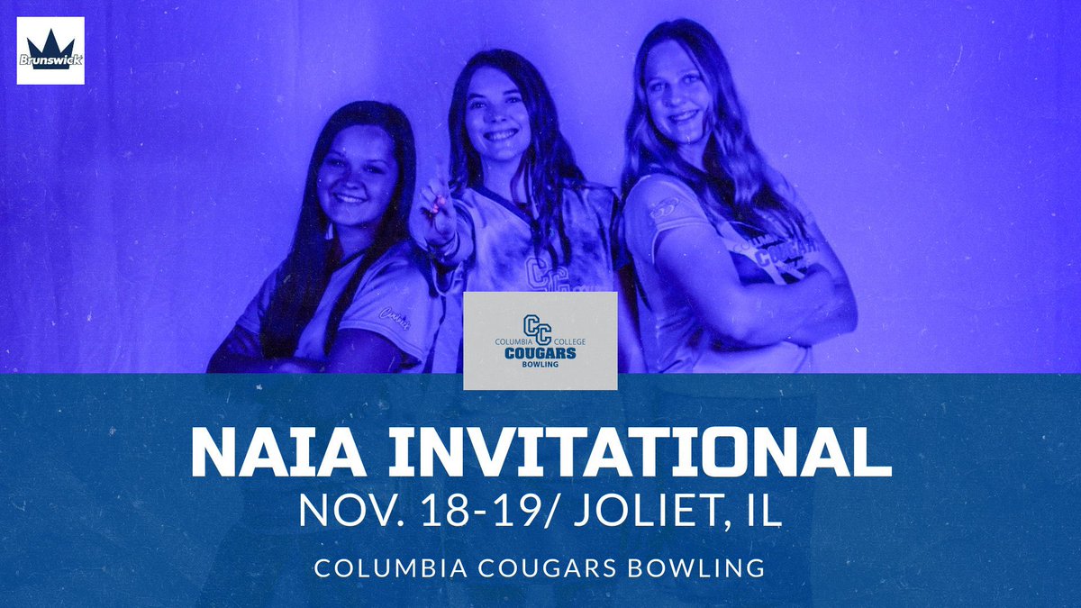 CCCougarBowling's tweet photo. One more time before Thanksgiving. Ready to go at one of the toughest tournaments around! Will be a challenge but we definitely are up to it. #WeAreCC #brandsofbrunswick https://t.co/LTtpScsSNz