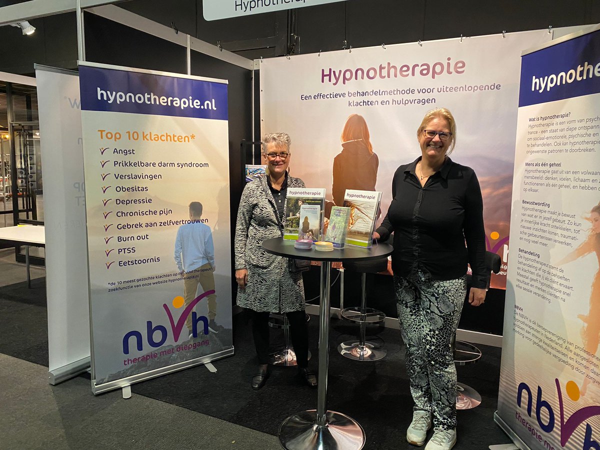 Kom je ook naar de Internationale Therapeuten beurs bij de Expo in Houten? Je vindt de NBVH in Hal 2 bij stand nr. 504.