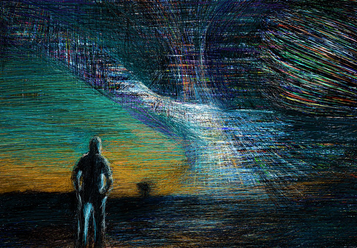 GM🌟
Found a surprise airdrop from legends

Talking to the Sky Again by <a href="/juice_bruns/">Juice</a> + <a href="/cryptorookie/">goppie</a> 

Stunning piece as always 🙏