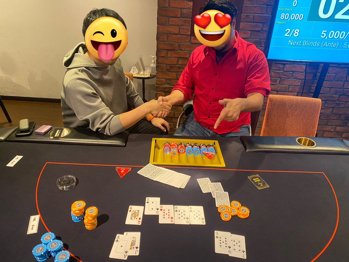 2連覇しました笑

#blow三田
#テキサスポーカー