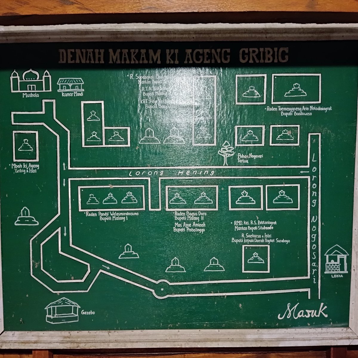 Kompleks makam Ki Ageng Gribig, Bupati Malang, Bondowoso dan Situbondo. 
#NoZiarahNoBarokah 
#SarKub 
#RekomendasiZiarah