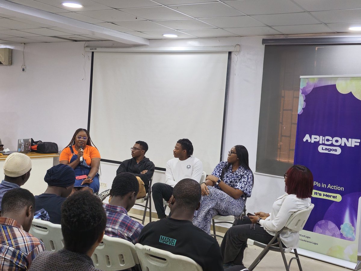 apiconflagos's tweet photo. Diving into the Impact of APIs on Digital Transformation at #APIConfLagos! 🚀🔍 

This panel session is serving up a buffet of insights.

#APIConfLagos #APIsInAction #API https://t.co/WM4LRN6Ory
