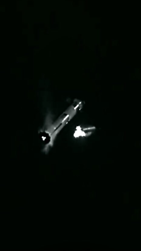 Mesmerizing Starship Hotstaging. #SpaceX #Starship