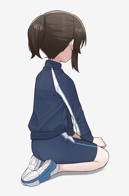 「黒髪 女の子座り」のTwitter画像/イラスト(新着)｜2ページ目