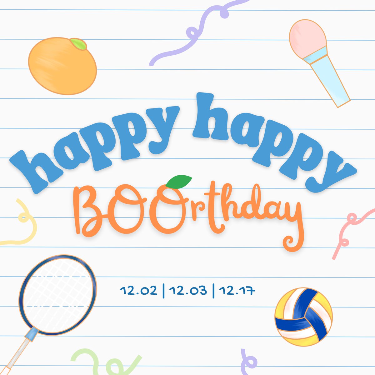 BooSeungkwanPH's tweet image. Wondering where to celebrate Boo Seungkwan's birthday? 👀🍊 

Join the cupsleeve fundraising events hosted by BSKPH in Rizal, Cavite, and Cubao on Dec 2, 3, and 17! 

Check the thread for details. See you there! 🧡

#FOLLOWourBOOrthdayBoy 
#SuchABOOtifulDay 
#HappyHappyBOOrthday