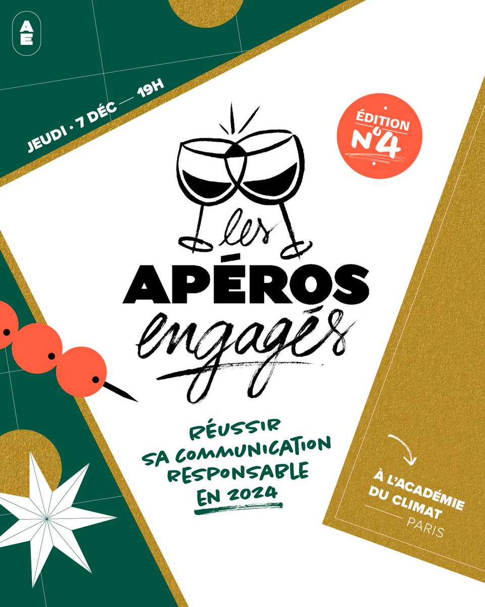 Les Apéros Engagés 🥂 tweet media