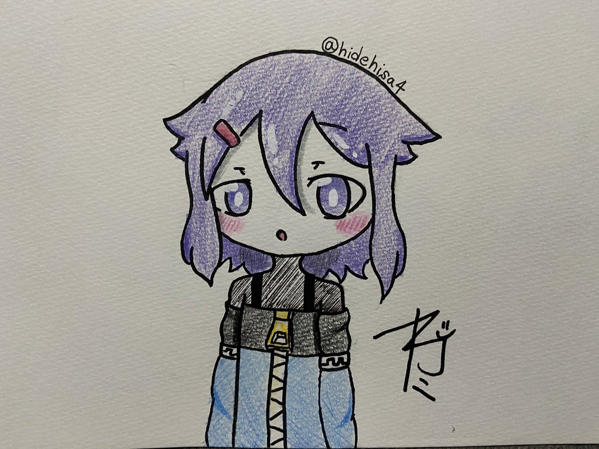 hidehisa4's tweet photo. 自分のイラストは専門的なものに行ったことないのでほとんど独学ですが
ちょこちょこ師匠にも見てもらってアドバイスもらってます！ https://t.co/xO3TucbHMZ