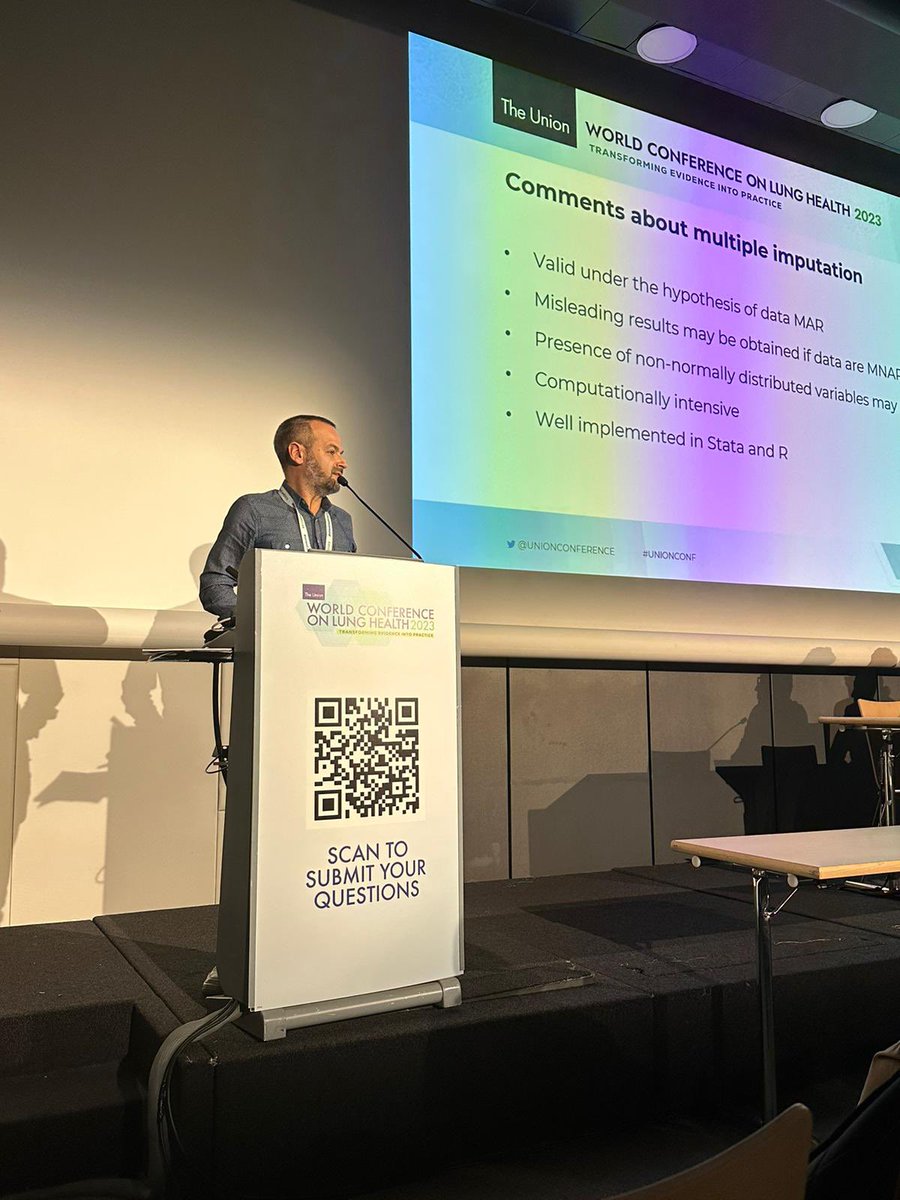 <a href="/mba_statgtb/">Mathieu Bastard</a> highlighting multiple imputation &amp; best practices to handle missing data 🕳️ in TB observational studies

We’re entering an age of methodological rigour! 🙌🏼 

A little bit more complex but needed

<a href="/MollyFranke1/">Molly Franke</a> <a href="/imuzk/">Uzma Khan</a> <a href="/cdmitpih/">carole mitnick</a> <a href="/sgschumacher/">Samuel Schumacher</a> @sabine_hermans @hr_stagg