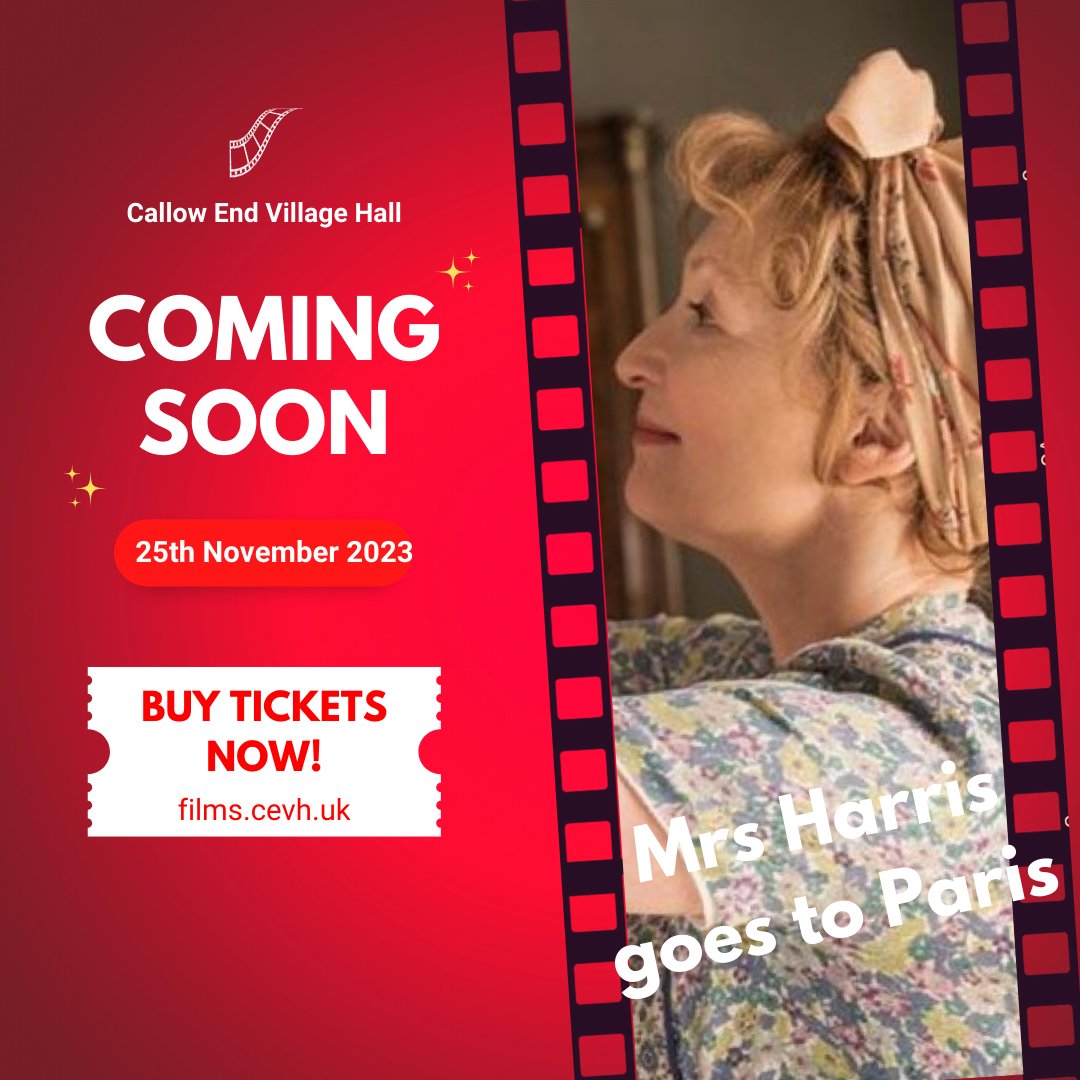 #callowend #villagehall #mrsharrisgoestoparis