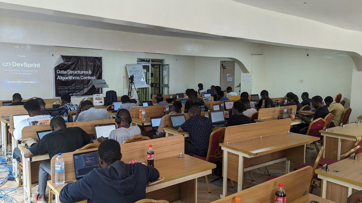 GCEUnilag's tweet photo. Loving the energy!๐คฉ
#DevSprint23 https://t.co/JjTa4clwWu