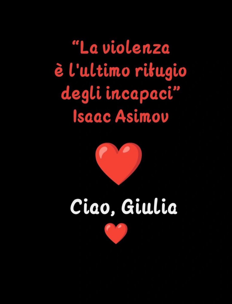 ameliasso's tweet image. Rip Giulia ❤️