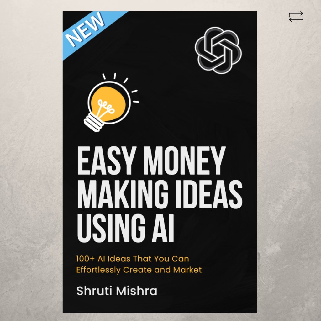 AI is a money-making machine

But 98% people still don't know how

I've curated the top collection of "Easy Money Making Ideas using AI", to help you make money too

Usually $99, but for the next 24 hrs, FREE! ⏰

To get it,

• Repost
• Reply "Money"
• Follow me (for DM)