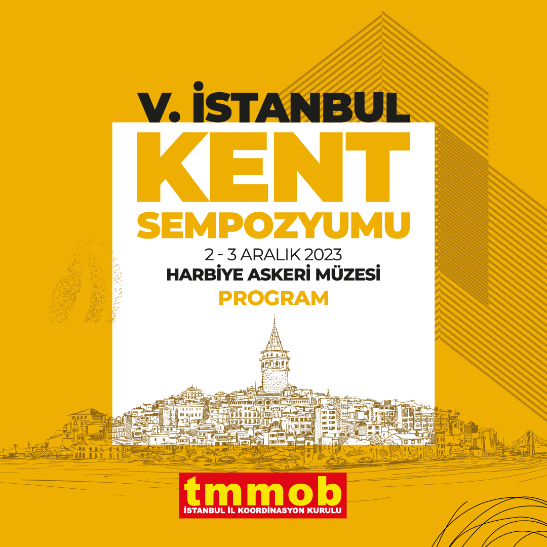 tmmobist's tweet photo. V.TMMOB İstanbul Kent Sempozyumu programı yayınladı.

Kentlerimizi ve yaşam alanlarımızı savunmak için V. TMMOB İstanbul Kent Sempozyumu'nda buluşalım! 

🗓️2-3 Aralık 2023  
📍Harbiye Askeri Müzesi    

▶️https://t.co/FnKssgwIyK

#KentveDemokrasi https://t.co/MfZM9TI1cx