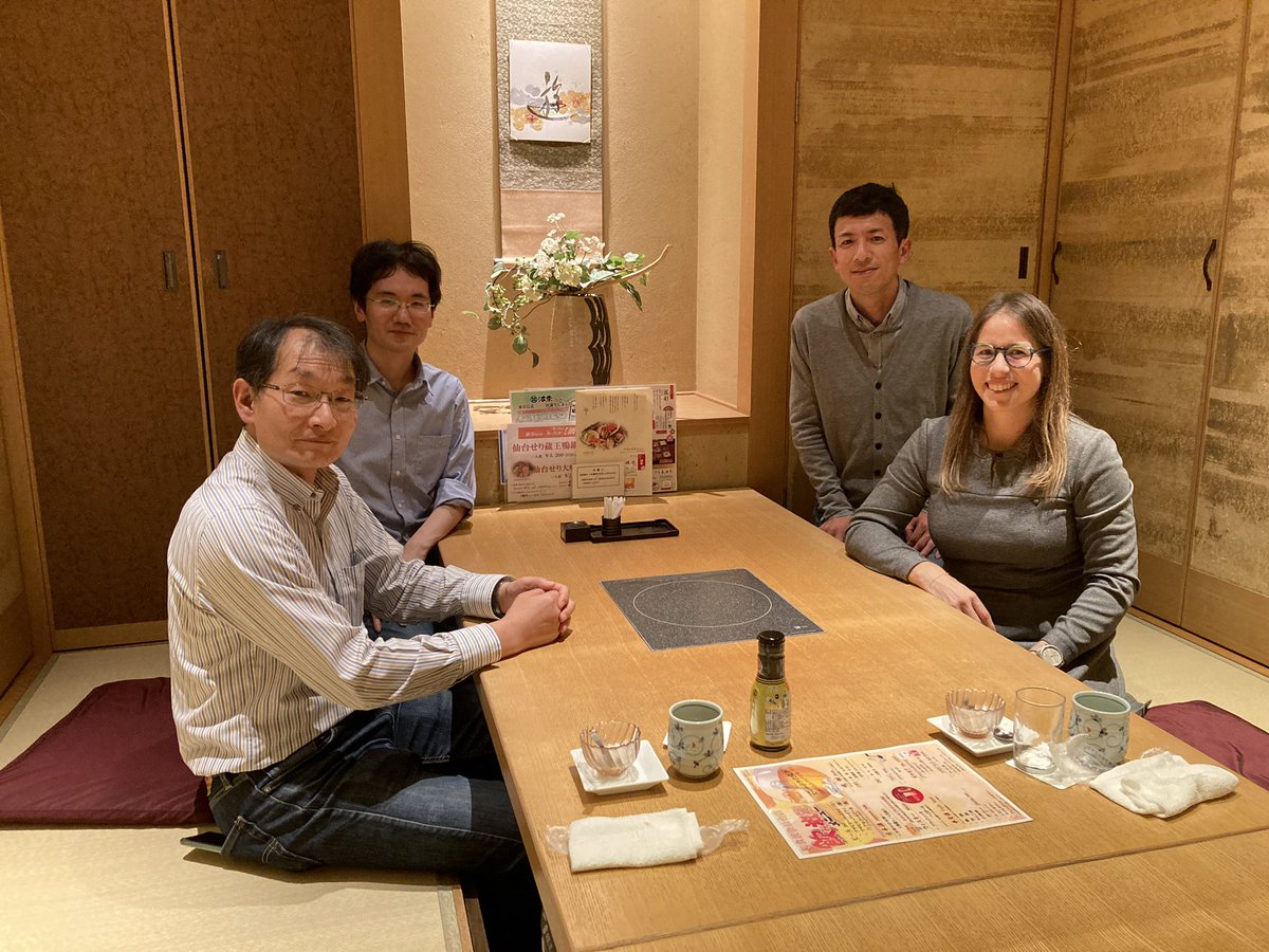 HiebelMarieAude's tweet photo. Such an incredible first week in Japan thanks to @CNRSchimie. Had very fruitful discussions with Prof Inoue @LabInoue (Tokyo Univ), Prof Tanaka @riken_en, Prof Terada (Tohoku univ, Sendai), Prof Shibata @shibatalab Nagoya Instit. Tech. and colleagues! Heading to Kyoto  @15Ikcoc ! https://t.co/KKxcyI8j5D