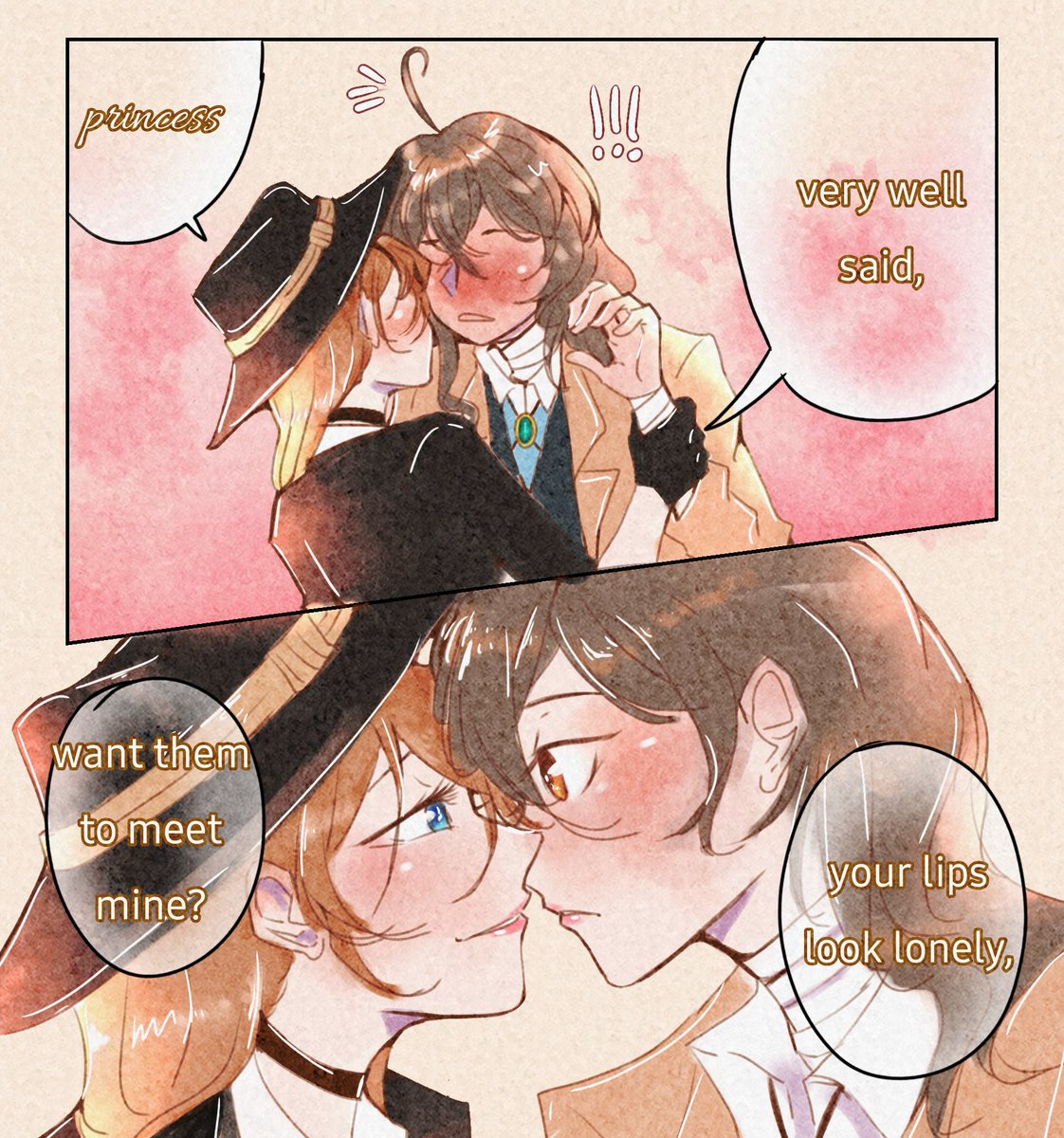 Femskk day2 
the drastic artstyle change is crazy😭
#skk #bsd #femskk