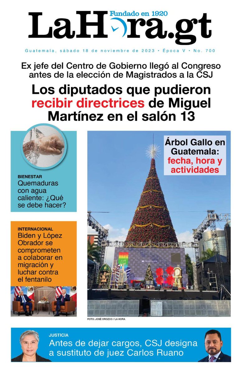 lahoragt's tweet photo. #PORTADADEHOY 

📌 Los diputados que pudieron recibir directrices de Miguel Martínez en el salón 13

📲🔗 Conoce los detalles en este enlace 👇

https://t.co/EI7o6NOvuv https://t.co/Ql3B8DU0H9