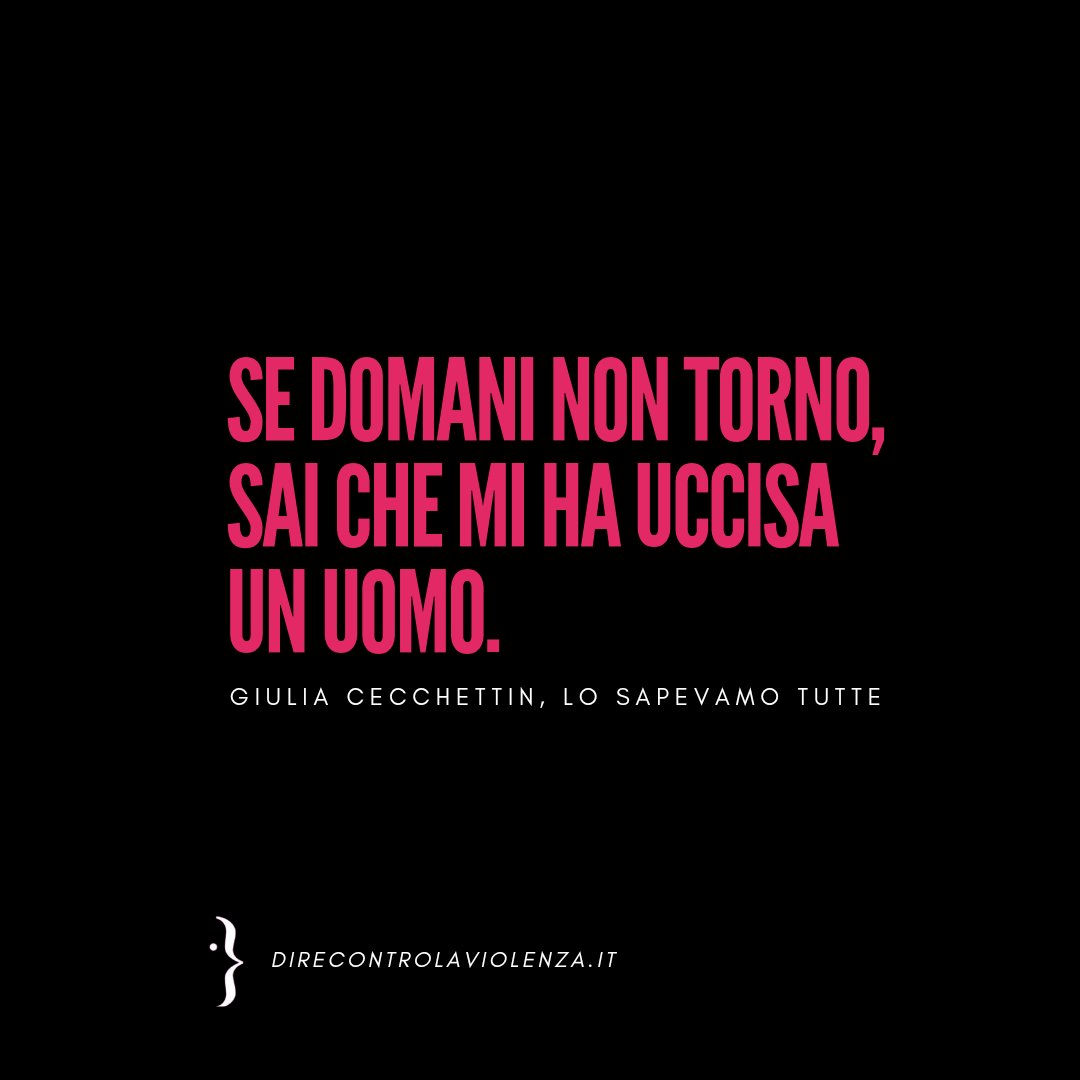 Giulia Cecchettin è stata uccisa. Siamo stanche di gridare BASTA! E' urgente, sempre più urgente, la vera rivoluzione. Fino a che non ci sarà questa consapevolezza profonda, continueremo a piangere le morti di donne ammazzate da chi crede siano roba loro. Non è più tollerabile.
