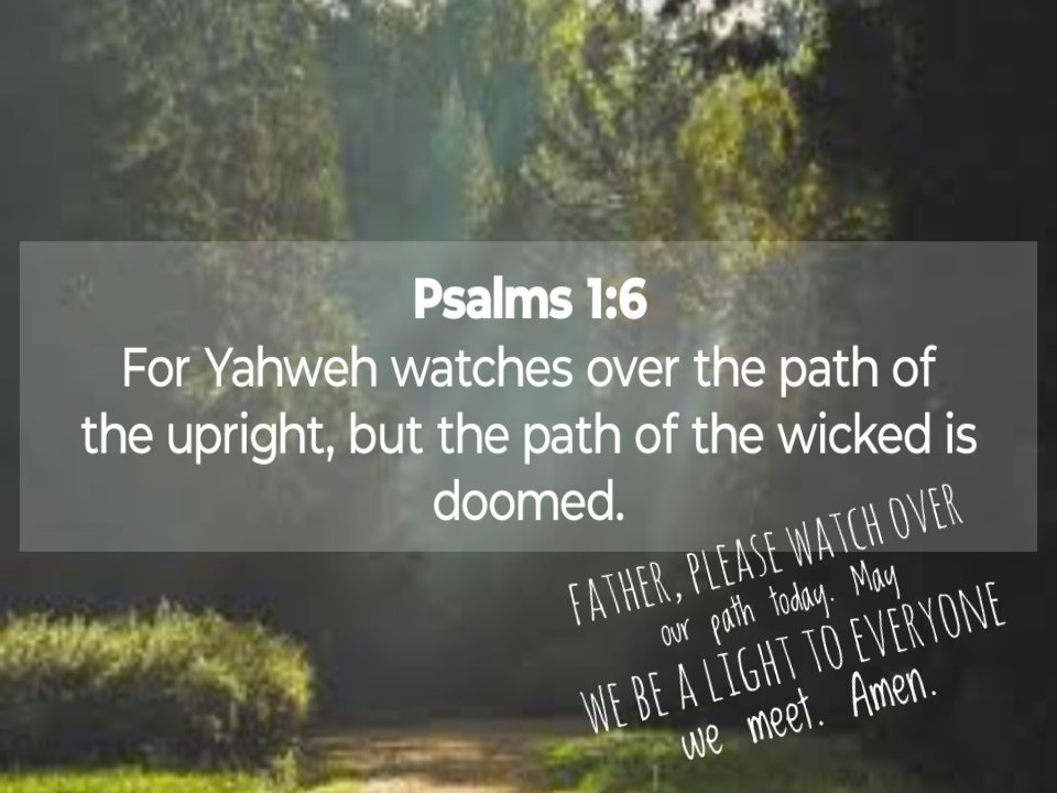 running_sacred's tweet image. Father, please watch over our path today. May we be a light to everyone we meet. Amen. 
#praywithme #ShabbatShalom