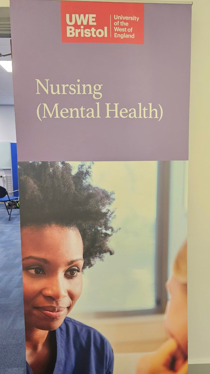 Rob Williams (@rob_williams84) on Twitter photo A very warm welcome to all our prospective <a href="/MHNUWE/">Mental Health UWE</a> students attending the open day at <a href="/UWEBristol/">UWE Bristol</a> Gelnside Campus today.
The team are in 1B22 to answer all of your programme-related queries around #MentalHealth #Nursing A very warm welcome to all our prospective <a href="/MHNUWE/">Mental Health UWE</a> students attending the open day at <a href="/UWEBristol/">UWE Bristol</a> Gelnside Campus today.
The team are in 1B22 to answer all of your programme-related queries around #MentalHealth #Nursing