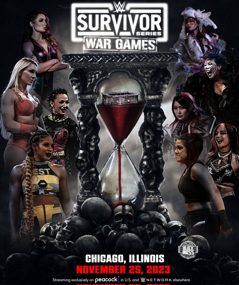 Wargaaaames ! @MsCharlotteWWE @BiancaBelairWWE @ShotziWWE @BeckyLynchWWE vs @itsBayleyWWE @Iyo_SkyWWE @WWEAsuka @KAIRI_official feat @ImKingKota #SurvivorSeries #DamageCTRL #BeckyLynch #CharlotteFlair #Shotzi #Iyosky #Bayley #Asuka #KairiSane #BiancaBelair #SmackDown #WWE