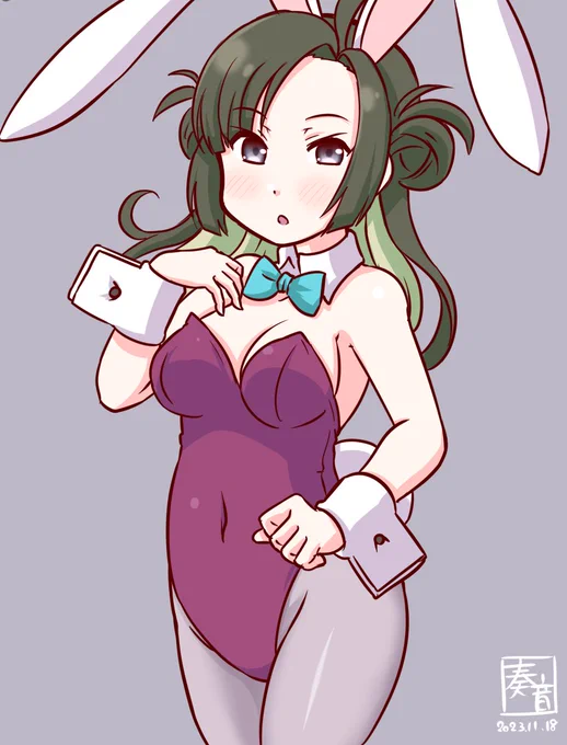 「私が来たのよ? そう、楽しくいきましょ」#艦これ版真剣お絵描き60分一本勝負_20231118#巻波 