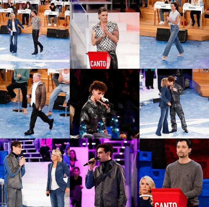 MikeleS03's tweet photo. Domani, alle 14:00, su #Canale5, immancabile l'appuntamento televisivo con #MariaDeFilippi e il suo talent #Amici23.
In studio: #AchilleLauro, #NancyBerti, #MicheleBravi, #Wax, #GarrisonRochelle e #CarloDiFrancesco.
#AscoltiTv https://t.co/JPzmvyVMS2