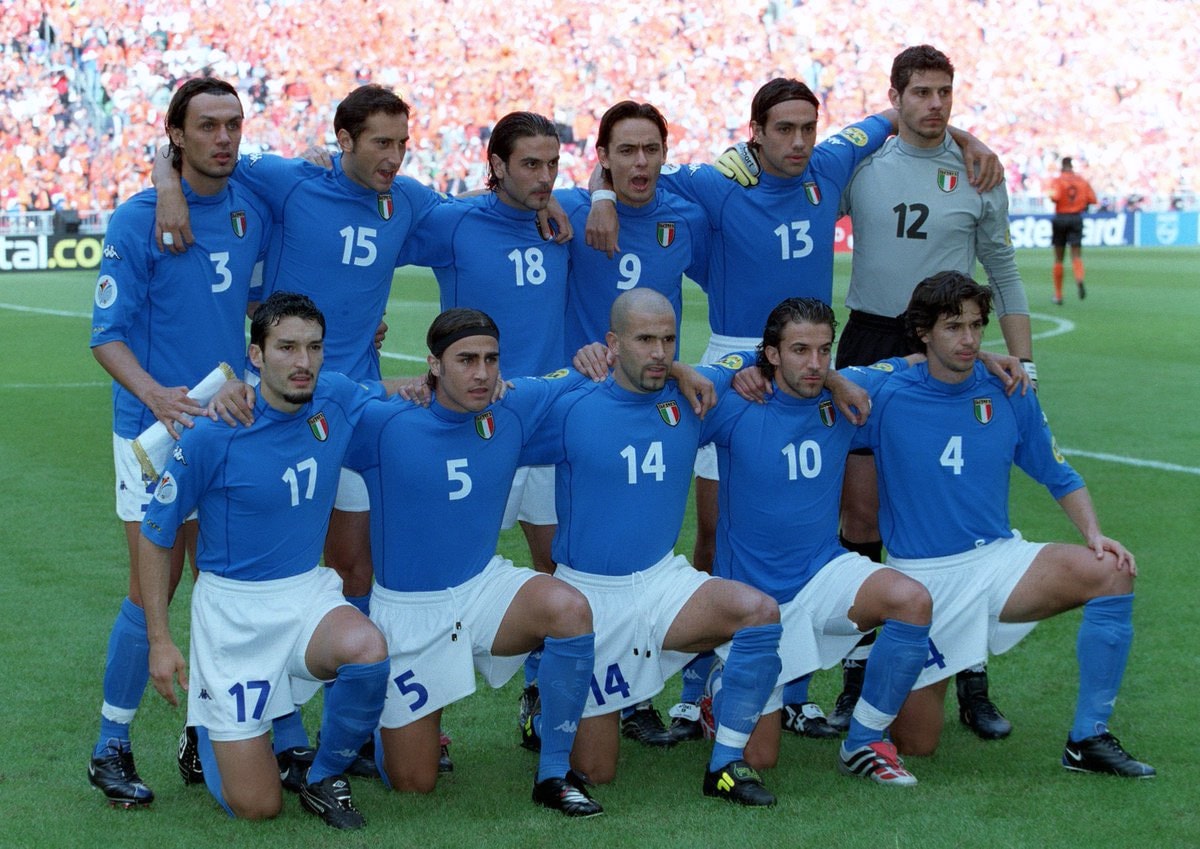 Euro 2000 - Italy Skuad