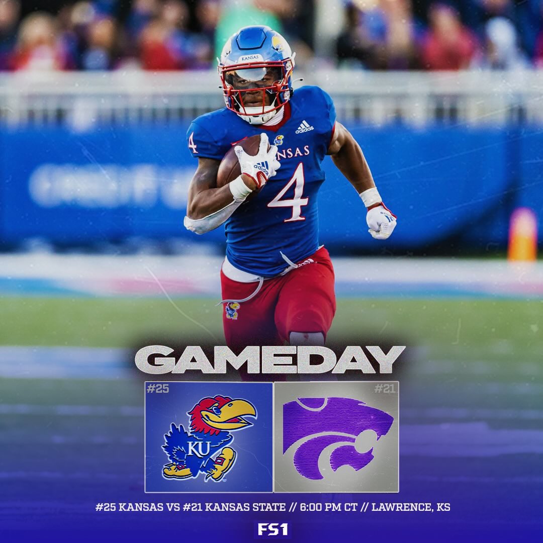 FansOfKU's tweet photo. SUNFLOWER SHOWDOWN GAMEDAY! #BeatKSU https://t.co/BT6STb05Yr