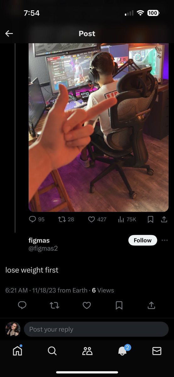 Veronica tweet media