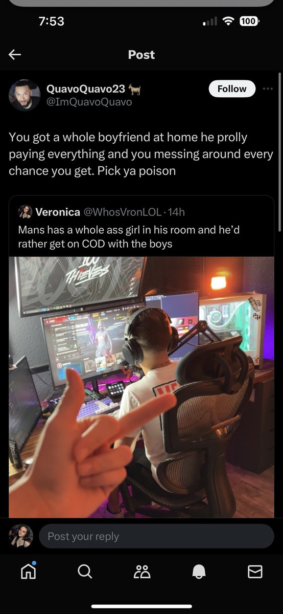 Veronica tweet media