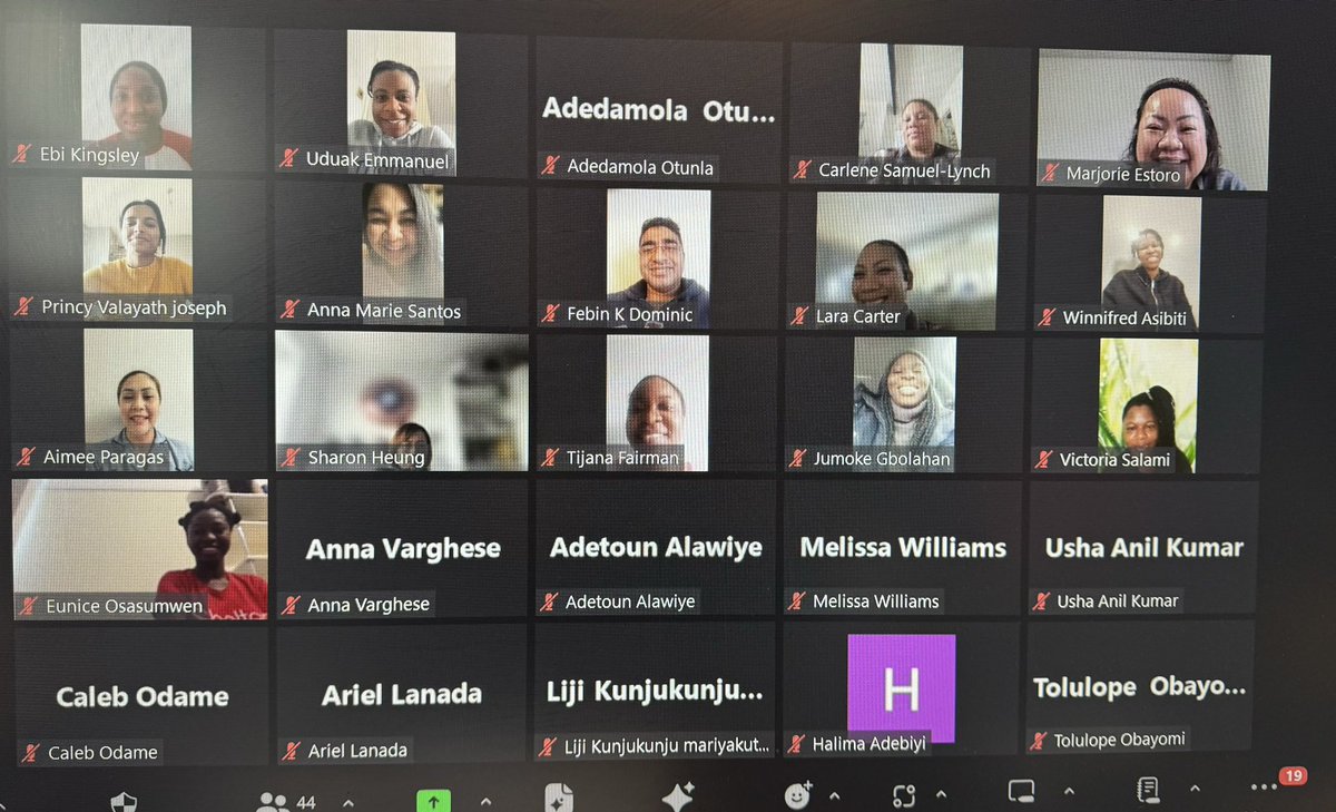 ariel_lanada's tweet photo. Another very productive Interview Skills Workshop attended by our IENs from different countries! Thanks @FNightingaleF @NHSEngland @filipinonurseuk https://t.co/22dkOB1Bvi