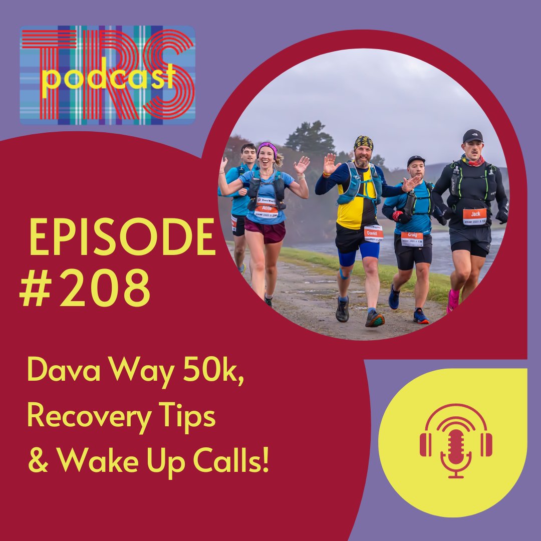 🎙️ Tartan Running Shorts - Ep 208! 🏃‍♀️🎧 Lewis and Kyle dish on recent running adventures, recovery tips and Kyle's Race Directing at Dava Way 50k, including interview with winner Julian Barrable! on.soundcloud.com/Ci3DZ