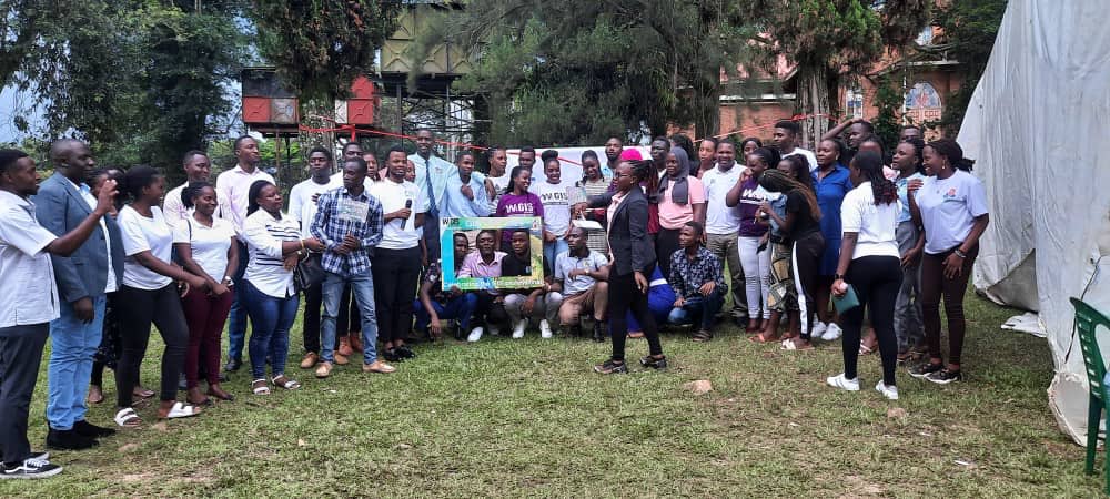 Today we joined @NdejjeUnive to celebrate the #GISDay2023 with a career talk, official launch of @NdejjeSpatial interesting activities for students, and an official welcome for year one Surveying students! Thank you to all our partners! @osmuganda @UNITAR @SharedGeo