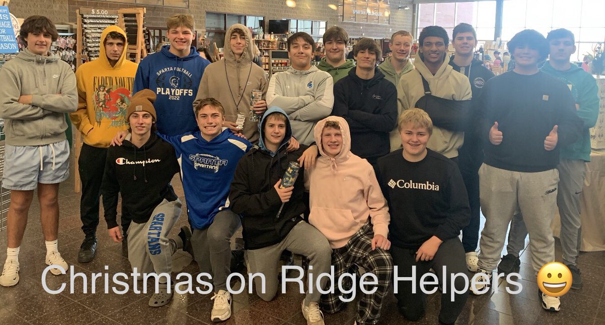 markchapman721's tweet image. Thankful for this group who responded on short notice to helping at a great event at Sparta High school this morning!