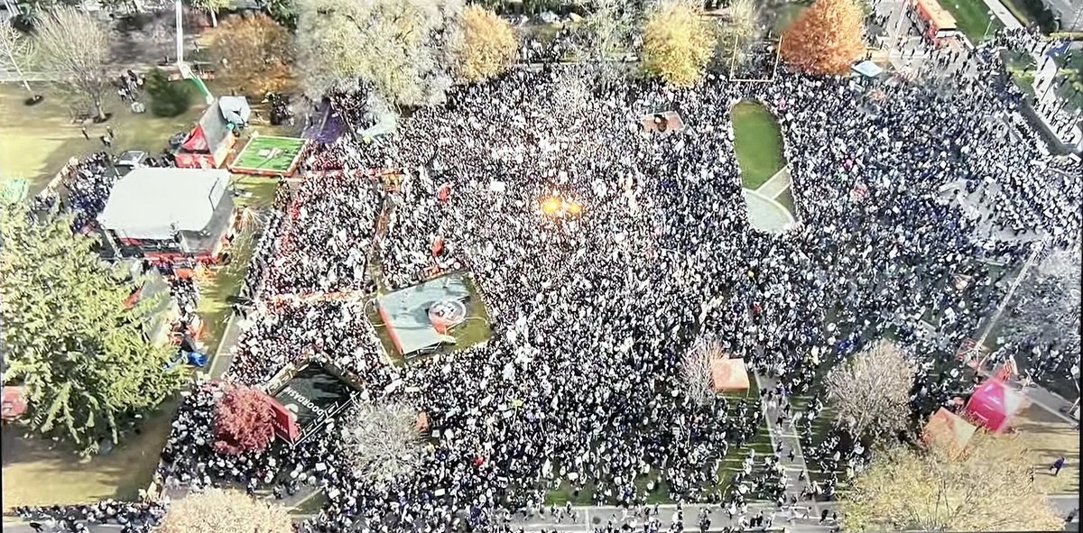 JMU's crowd for College Gameday is INSANE.