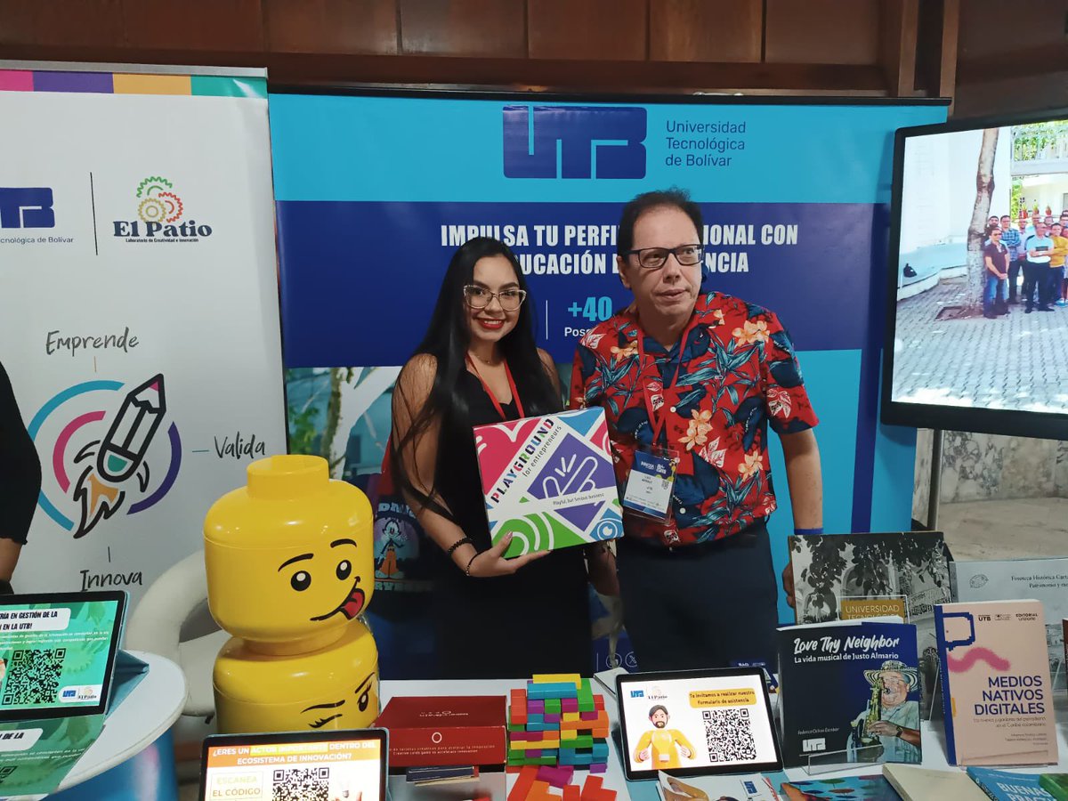larrau's tweet photo. Nuestra nueva estrategia para #emprendedores #Playground Gracias @ingededreu por tu apoyo @ElanetSe @sechaciendactg @ACOPIBOLIVAR @utboficial @invesutb @ElpatioUTB https://t.co/vHGR8Prcat