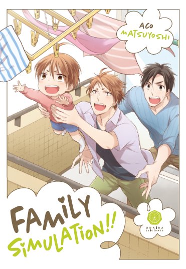 angyalmiron's tweet photo. @odaibaediciones @PAkihabara ☺️Family simulation!!☺️
✅La editorial @odaibaediciones licencia el manga BL #FamilySimulation de Ago Matsuyoshi ☺️
✅Tomo único que saldrá a la venta en Diciembre ⏪
✅Para futuras noticias, no olvidéis seguirnos en @PAkihabara 👈 https://t.co/RnuELezMuI