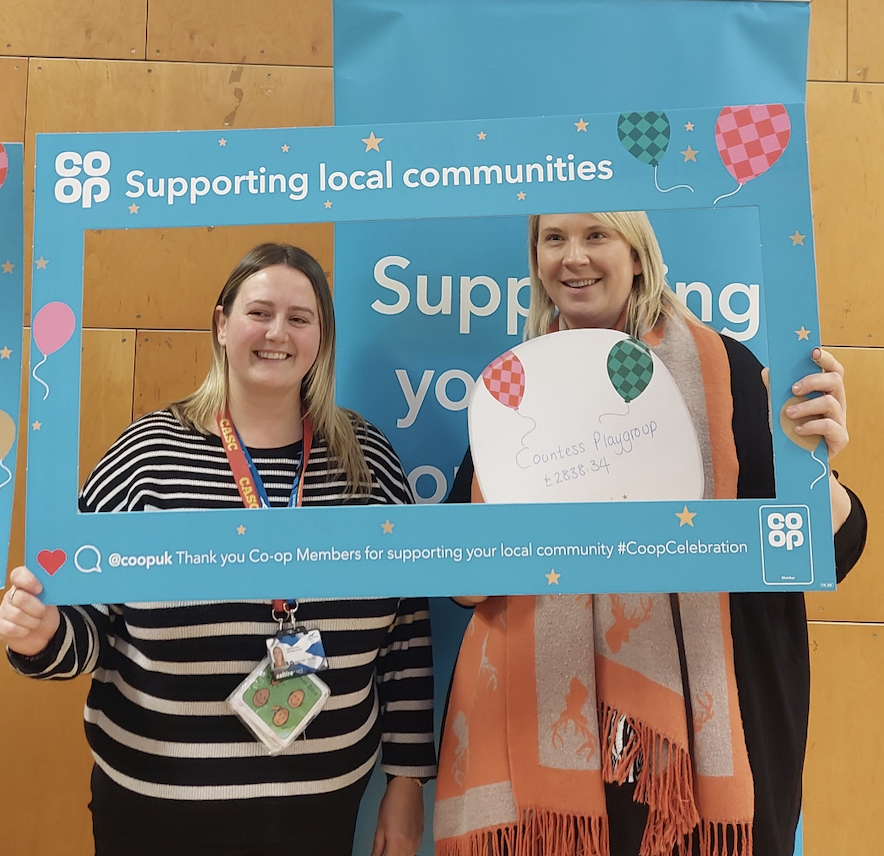 fionamhale's tweet photo. Countess Playgroup, Dunbar, want to thank @coopuk members for your support over the last year in raising £2835. https://t.co/xIWjUx6kIC - Thank you to everyone who chose them as a Local Community Fund cause 👏🏻 #CoopCelebration #ItsWhatWeDo https://t.co/XZ5gHXByV1
