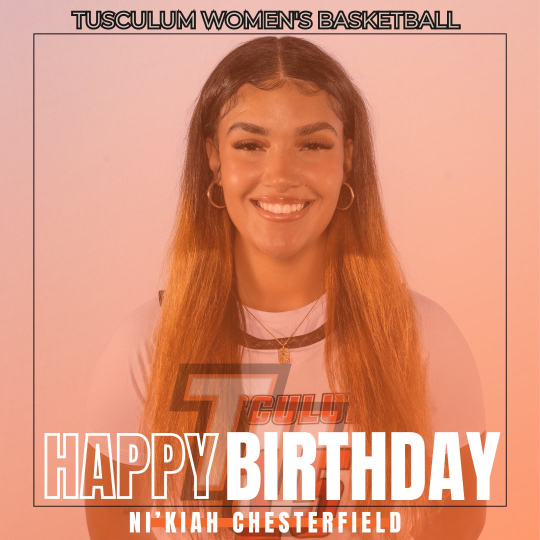 TusculumWBB's tweet photo. Happy birthday Kiah!!! 🥳🥳🥳 https://t.co/nQmhiLUTrq
