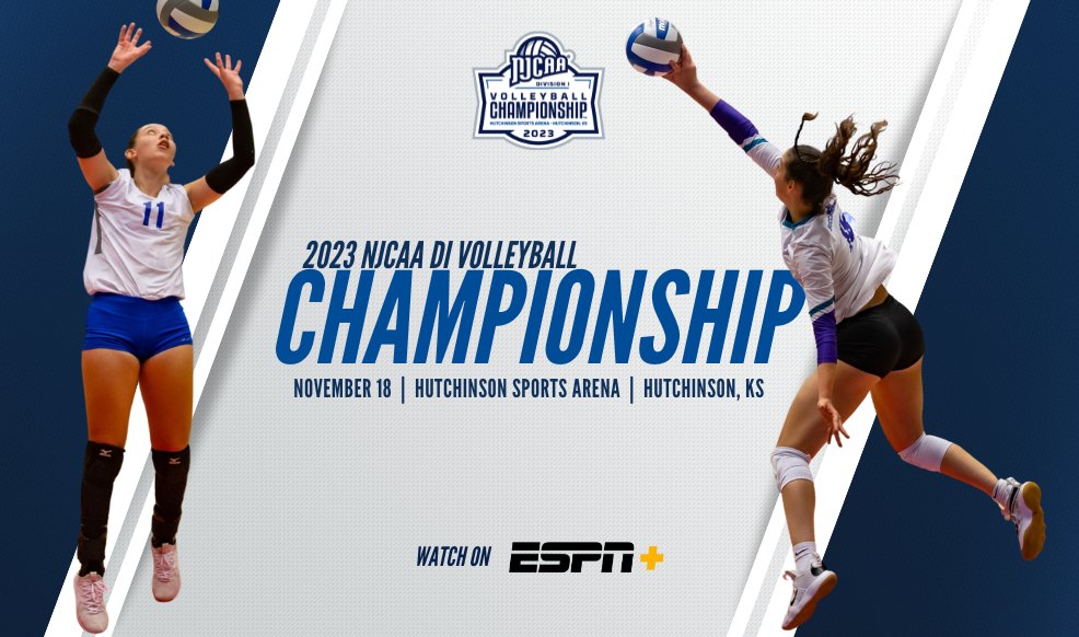 NJCAA Volleyball (@njcaavolleyball) on Twitter photo Tonight we crown a π΅πππππ£ππ‘ πΎππππ₯ππ€π π
In a rematch of last year's title game, No. 1 <a href="/FSWBucs/">Florida SouthWestern Buccaneers</a> will take on No. 3 <a href="/MDCSHARKS/">MDC Athletics</a> LIVE on <a href="/ESPNPlus/">ESPN+</a> at 7:00 PM CT for the 2023 #NJCAAVB DI Championship Title! π
πΊ espn.com/espnplus/
π₯οΈ njcaa.org/championships/β¦ Tonight we crown a π΅πππππ£ππ‘ πΎππππ₯ππ€π π
In a rematch of last year's title game, No. 1 <a href="/FSWBucs/">Florida SouthWestern Buccaneers</a> will take on No. 3 <a href="/MDCSHARKS/">MDC Athletics</a> LIVE on <a href="/ESPNPlus/">ESPN+</a> at 7:00 PM CT for the 2023 #NJCAAVB DI Championship Title! π
πΊ espn.com/espnplus/
π₯οΈ njcaa.org/championships/β¦