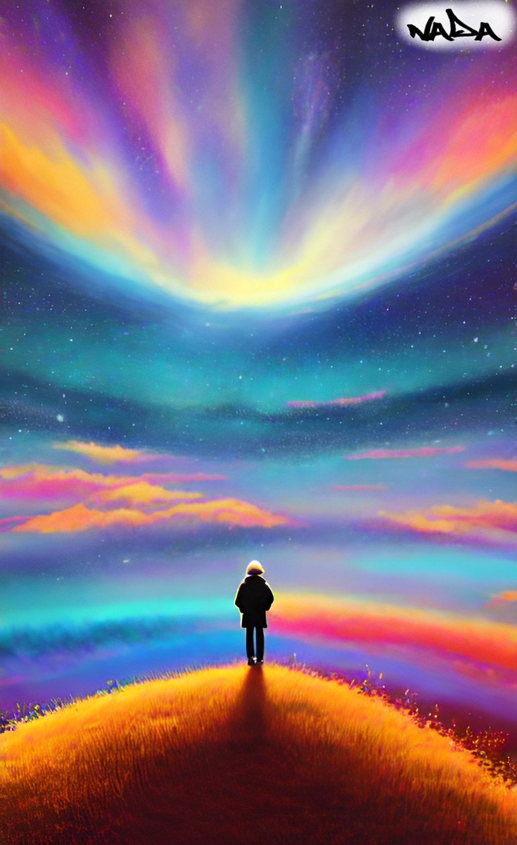 AwsomeNada's tweet photo. GmGm my lovellys!!! ☀️🖤
Today i gonna share you a knew collection hope you all love its off art call:  
* Alone In This Endless World * 
A.I.T.E.W #18
#art #arte #thebestartist #awsomenada #nada #NFT https://t.co/wI43yhpuDQ