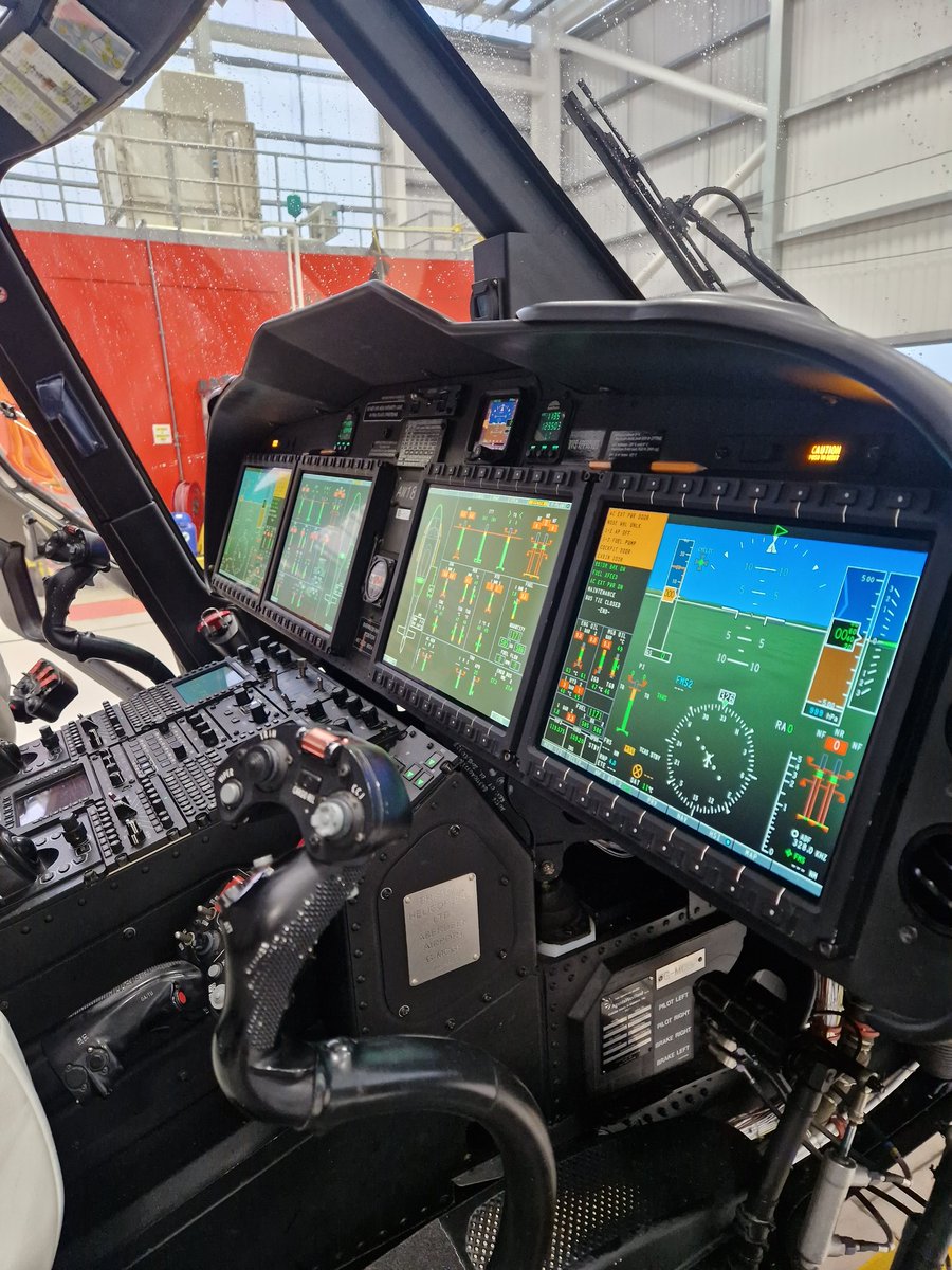 abzpaul's tweet photo. Can't keep me away from the helicopters! This time a quick visit to #Inverness @HMCoastguard and their #sarops A189 serving 250 miles around the area. The kids loved it.....so did I...well, I do speak to it often at work! Pilot shut his eyes to recognise my voice! #Scotland https://t.co/oJch5z5qXy