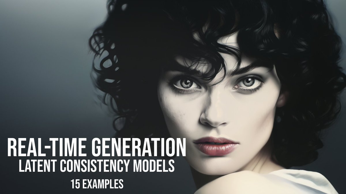Mr_AllenT's tweet image. Real-time generation latent consistency models (LCM) have taken X by storm this week
A new era of AI creation has begun!
Here are 15 incredible real-time generation examples to get you started: