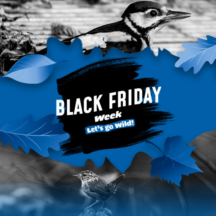 Black Friday Week is back and it's our BIGGEST SALE of the year! Whether you’re looking for the perfect Christmas gift, or to stock up on winter supplies for your local wildlife, there are savings of up to 70% to be had 

birdfood.co.uk

#birdfood #birdfeeder #nestbox