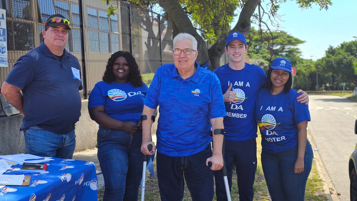 DaecLegislature's tweet photo. 🌟 In the heartbeat of democracy, every moment counts! 🕒@StevensonBobby  is tirelessly leading the charge

The first day of registration is drawing to a close at 5 PM🗳️🇿🇦 Hurry, embrace your power, and register to vote for the DA! 

#PowerToTheRegistered 
#RegisterToVoteDA 🚀🔵 https://t.co/7J1HrMyiSi